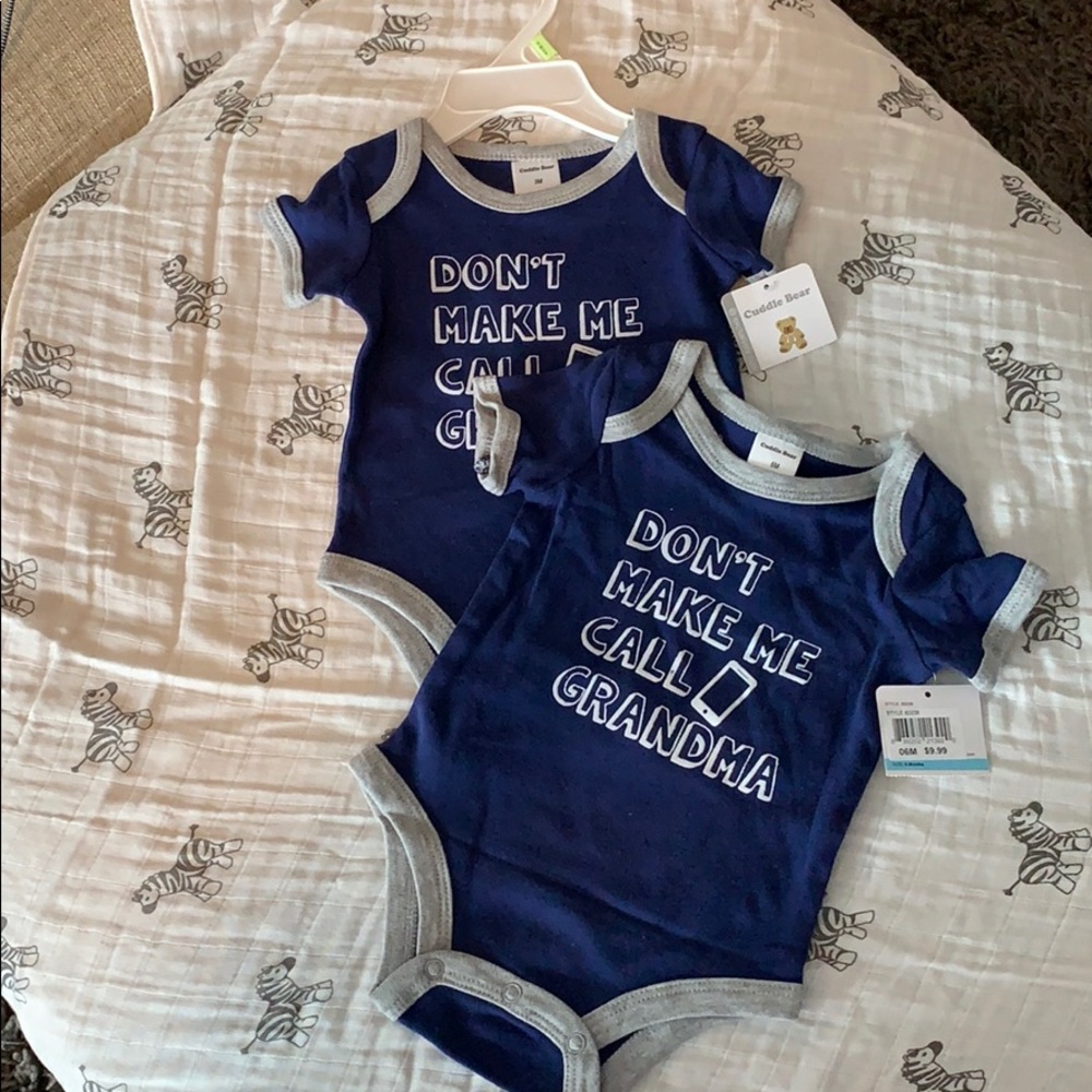 Cuddle Bear onesies, multiple sizes!